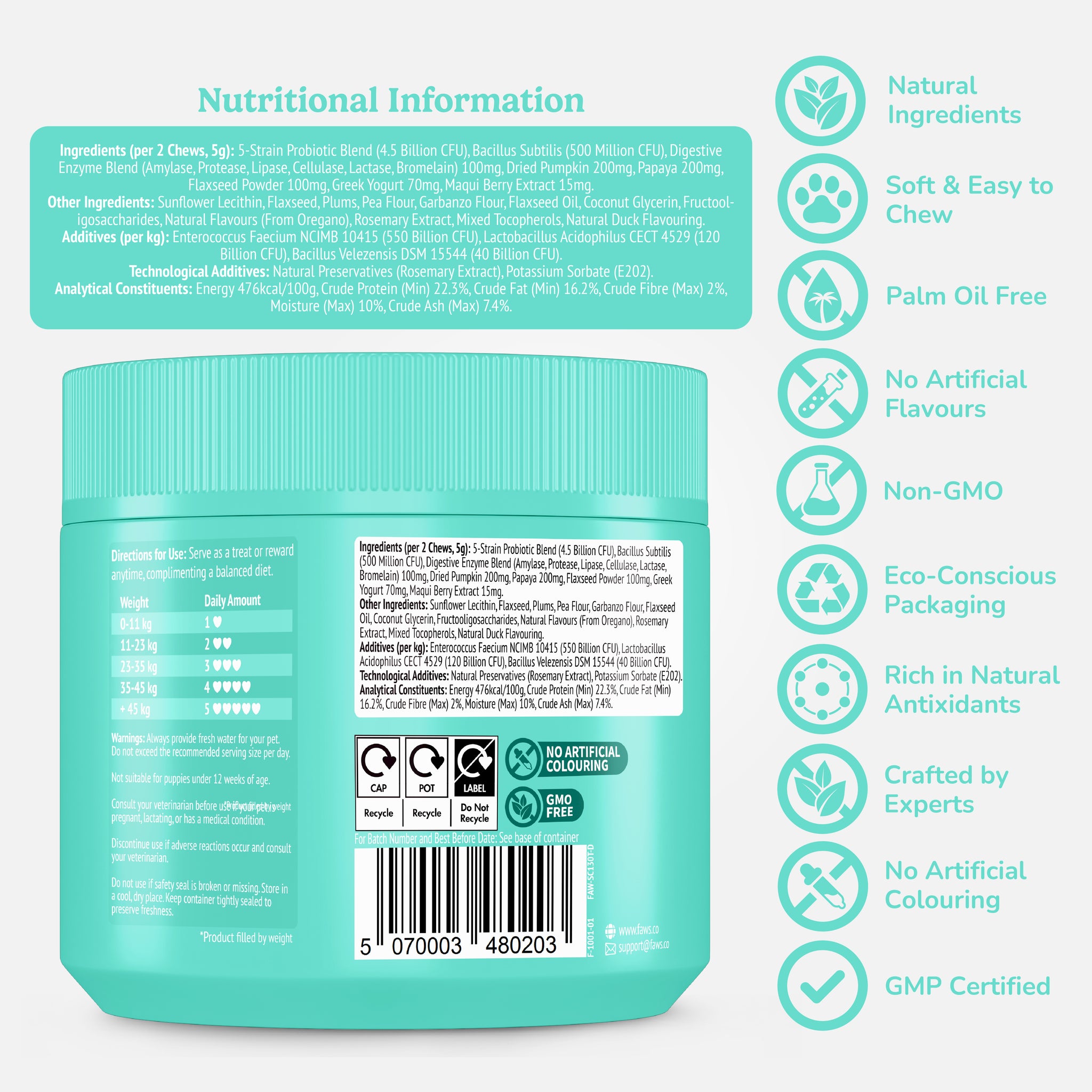 Pre & Probiotic Chews